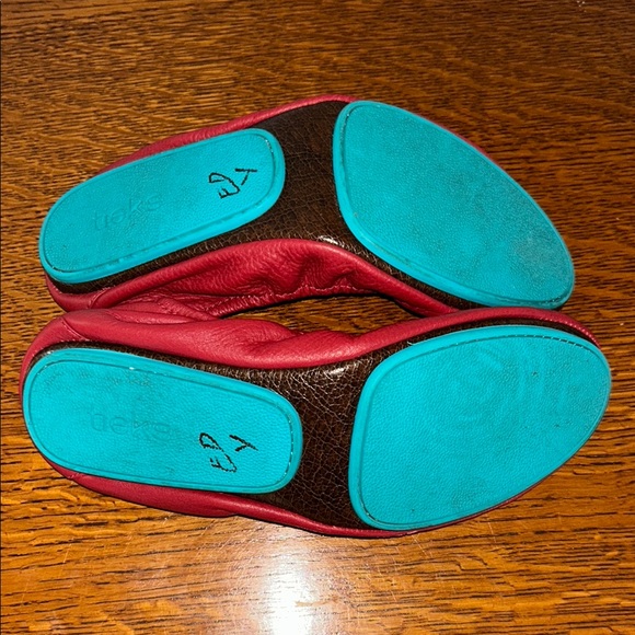 Tieks Burgundy Ballet Flats - Picture 3 of 3